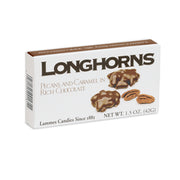 Lammes Candies Milk Chocolate Longhorns 2 Pieces 1.5oz (161)