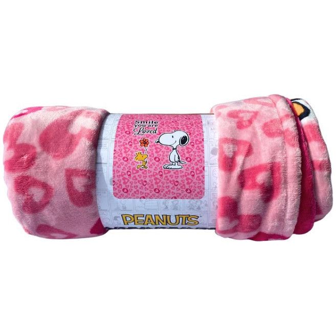 Brief Insanity Snoopy you Are Loved  Throw Blanket