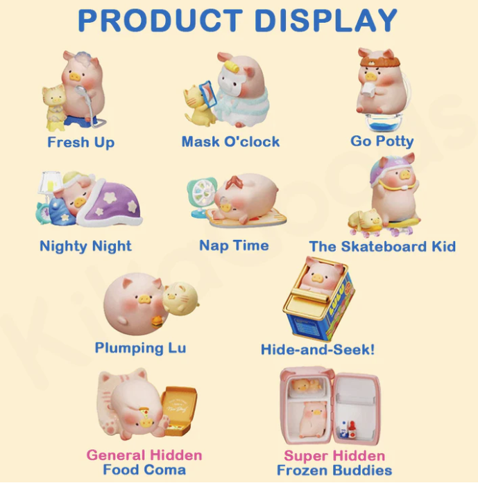 LuLu The Piggy Stay With You Series Blind Box