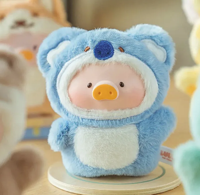 Lulu The Piggy Animal Party Puppet Show Keychain Blind Box