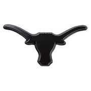 Longhorn Black Auto Vehicle Medallion (LHVBLACK)