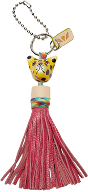 Consuela Lynyrd Paper Mache Tiger Charm