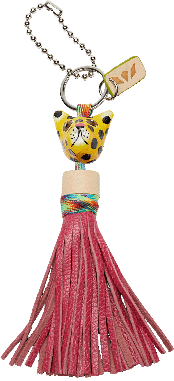 Consuela Lynyrd Paper Mache Tiger Charm