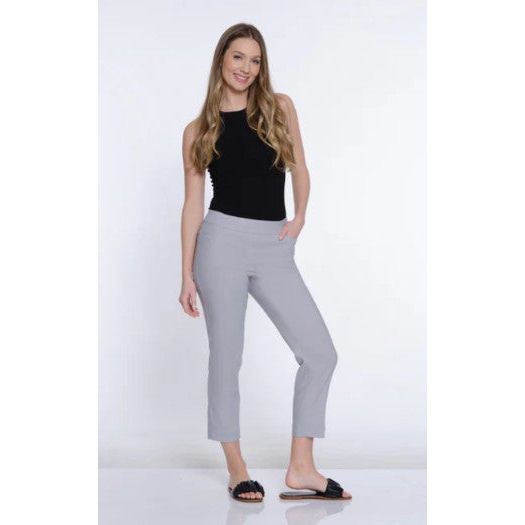 Multiples Pull On Crop Pant (4 Colors) (M12713PM)
