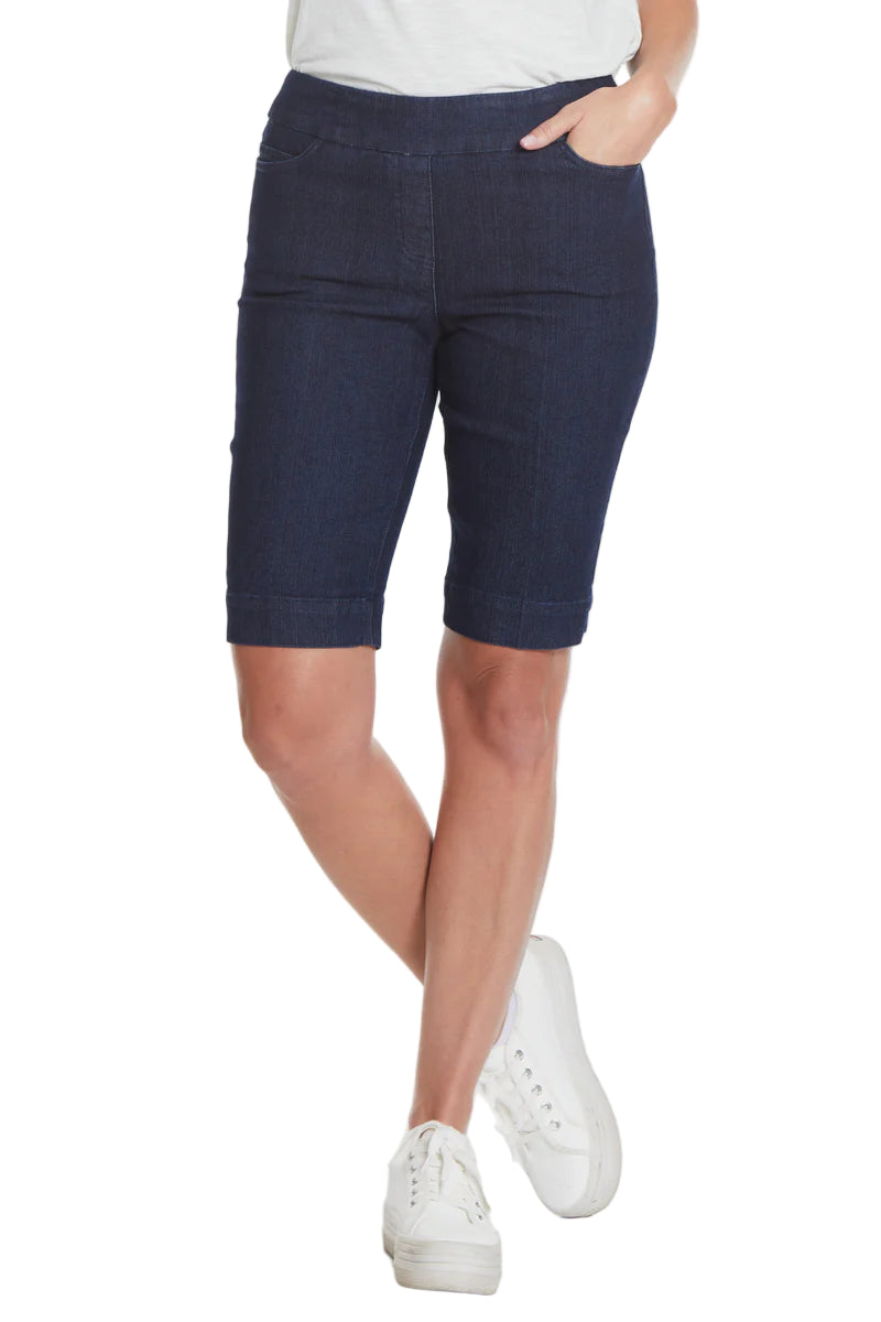 Slimsation Pull On Bermuda Shorts (5 Colors) (M2632W)