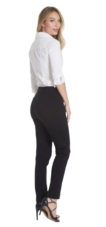 Slimsation Pull-On Narrow Leg Pant With Front Pockets  (2 Colors) (M2684P)