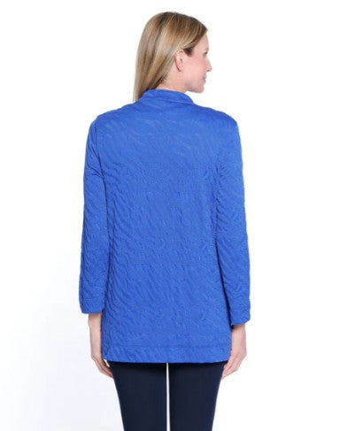 Multiples Jacquard Knit Jacket & Tank Top Set (2 Colors)