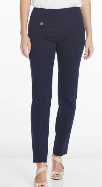 Slimsation Wide Band Pull-On Easy Fit Ankle Pant (Multiple Colors)