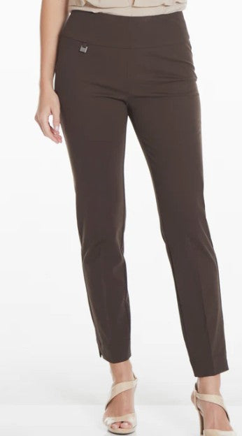 Slimsation Wide Band Pull-On Easy Fit Ankle Pant (Multiple Colors)