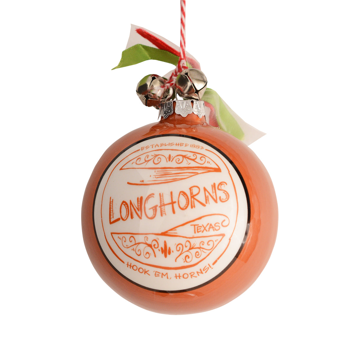 Texas Longhorn Magnolia Lane Ornament (22588)
