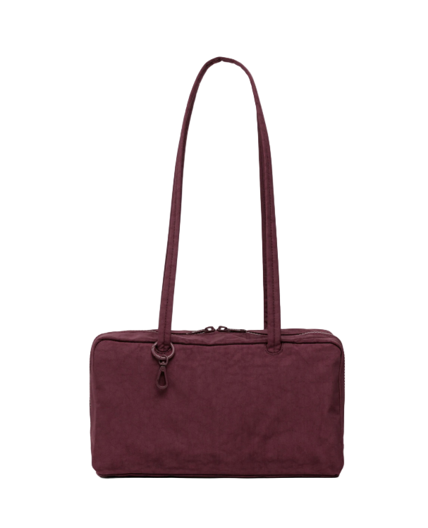 Baggu Nylon Bowler Bag - Mahogany