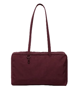 Baggu Medium Nylon Bowler Bag - Mahogany