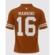 Texas Longhorn NIL Manning 16 Jersey (S0662-16)