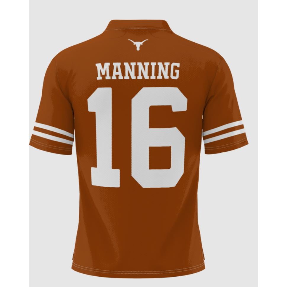 Texas Longhorn NIL Manning 16 Jersey (S0662-16)