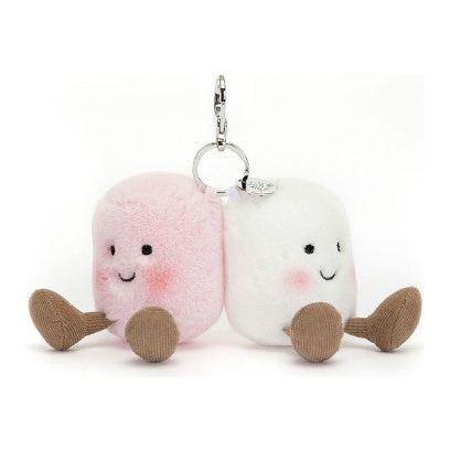 Jellycat Pair of Marshmallows Bag Charm