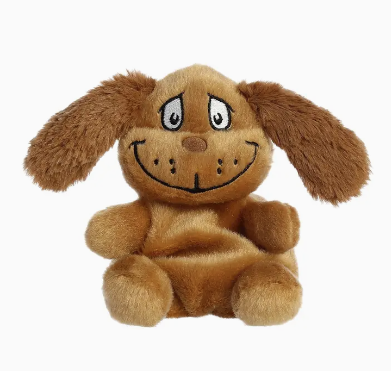 Max Dog Grinch Palm Pals Stuffed Animal