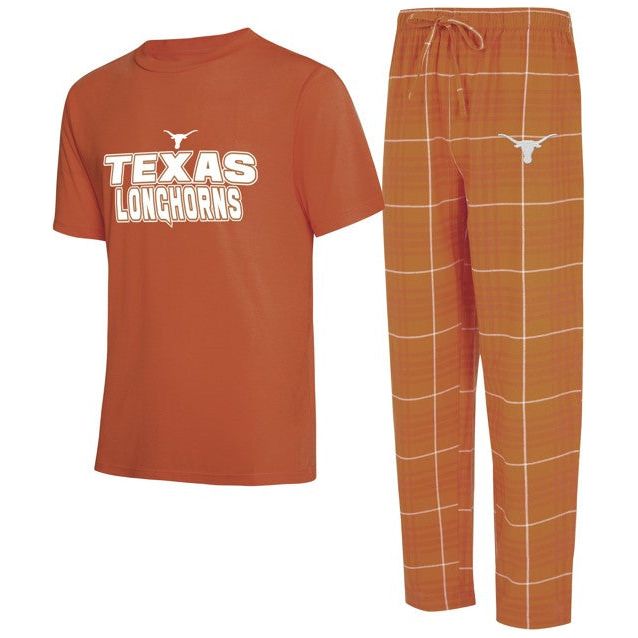 Texas Longhorn Men's Short Sleeve Tee & Lounge Pant Set