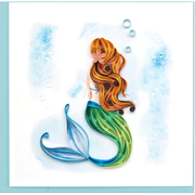 Mermaid Quilling Card (BL1368)