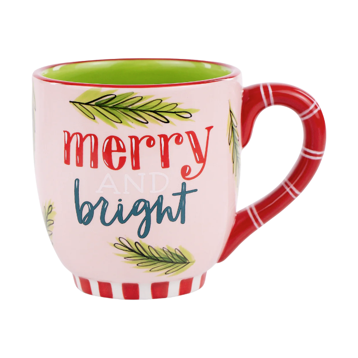 Glory Haus Merry & Bright Vintage Mug