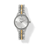 Brighton Mexico City Two Tone Watch (W41302)(Silver)