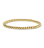 My Fun Colors Fashion Fortunes Round Bead Gold Bracelet Small (3mm) (3000G)
