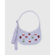 Baggu Small Nylon Crescent Bag - Embroidered Miffy