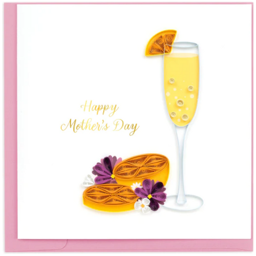 Mother's Day Mimosa Quilling Card (SO752)