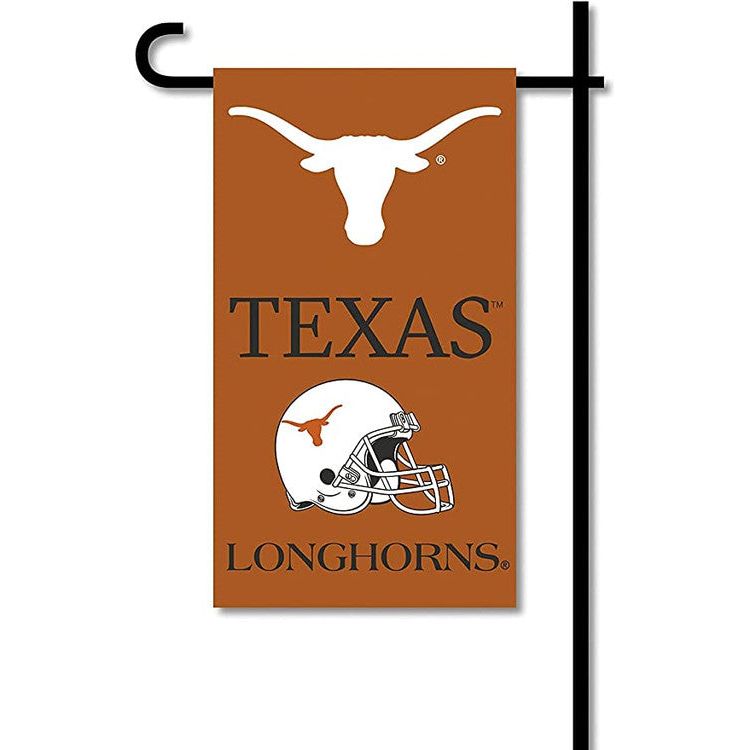 Texas Longhorn Two Sided Mini (4" X 8") Garden Flag with Stand (75034)