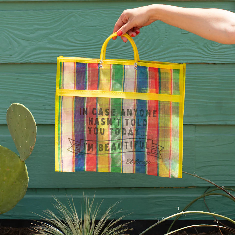 Mesh Market Tote - I'M Beautiful (MMT001)