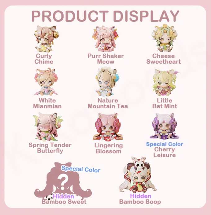 Moni Cat Kitten Office Series Blind Box