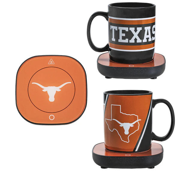 Texas Longhorn Mug & Warmer Set