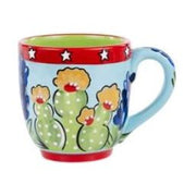 Glory Haus Texas Wildflower Cactus Ceramic Mug (27163701)