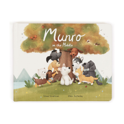 Jellycat Munro in the Middle Book