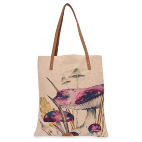 Cott N Curls Mushrooms Bookbag