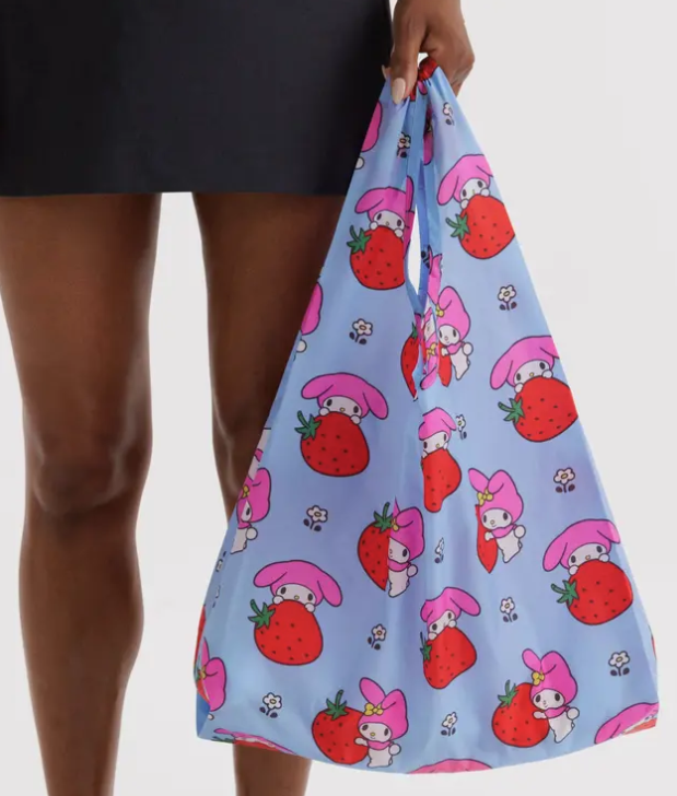Baggu Standard Reusable Bag - My Melody Strawberry