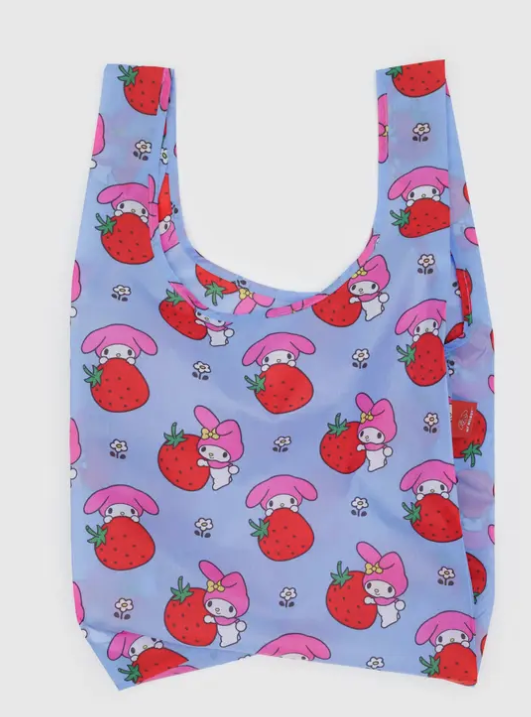 Baggu Standard Reusable Bag - My Melody Strawberry