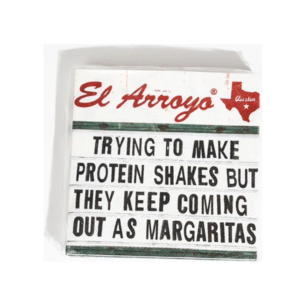 El Arroyo Cocktail Napkins (Multiple Signs)