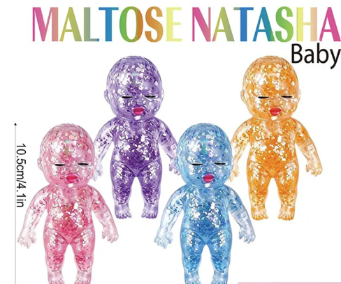 Maltose Natasha Baby Squishy (Color Chosen Randomly)
