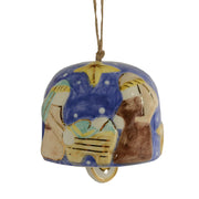 Glory Haus Ceramic Nativity Holy Night Bell Ornament