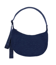Baggu Medium Nylon Crescent Bag - Navy