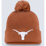 Texas Longhorn Nike Logo Club Knit Pom Pom Cap (NC07-81F0TXE-HAP)