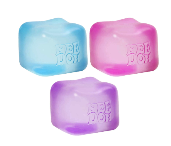 NeeDoh Nice Ice Baby Squeeze Toy (Color Chosen At Random)