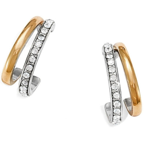 Brighton Neptune's Rings Post Hoop Earrings (JA0512)