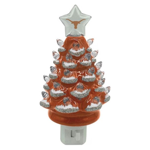 Texas Longhorn Christmas Tree Night Light