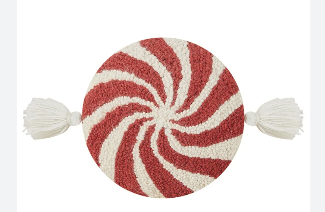 Peking Handicraft Mint Hook Pillow