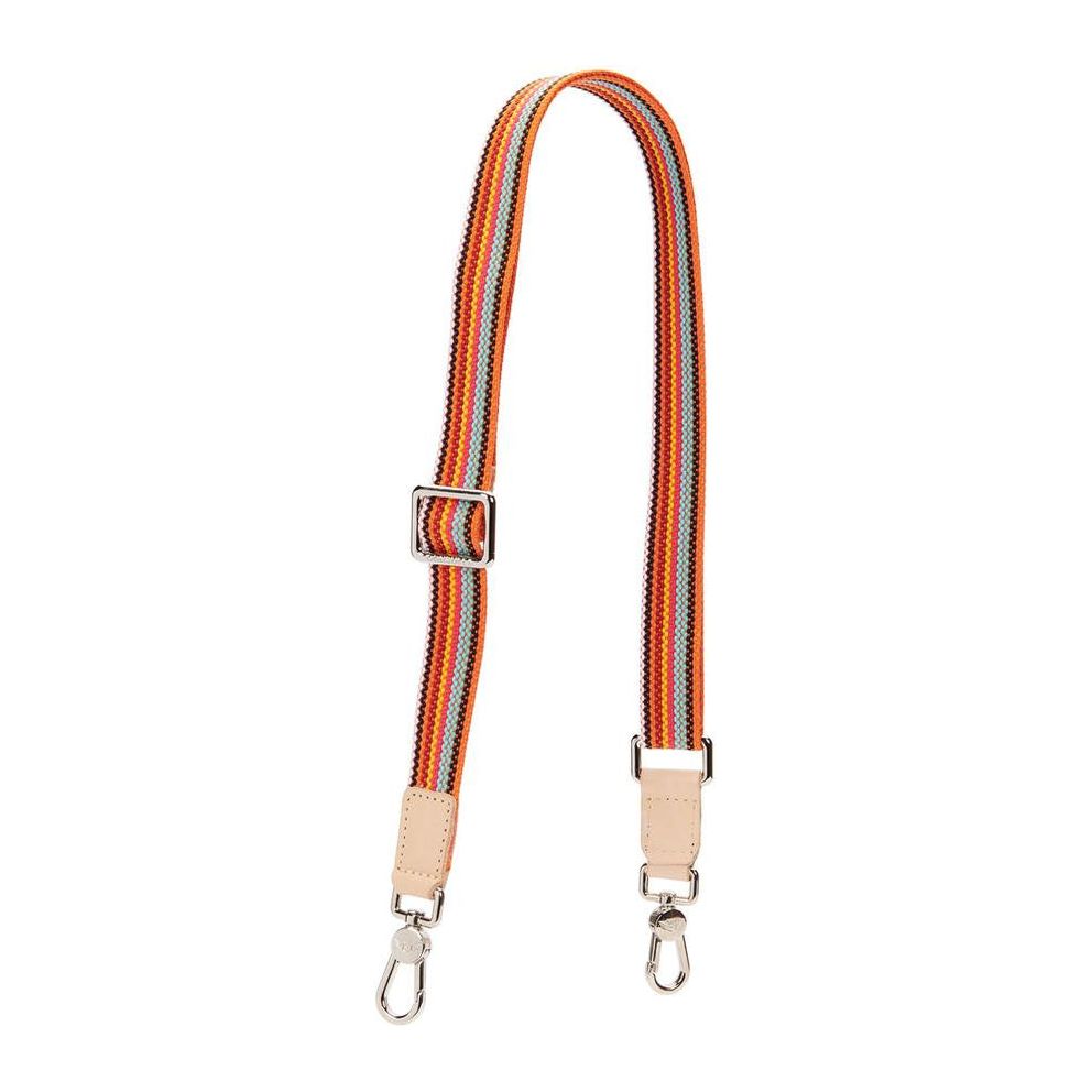 Consuela Orange Web Slim Crossbody Strap (9038)