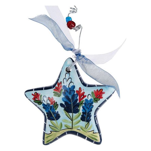 Glory Haus Bluebonnet Indian Paint Brush Ornament (29153414)