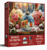 Ornaments For Christmas 500 Piece Puzzle