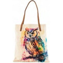 Cott N Curls Owl Bookbag
