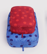 Baggu Large Packing Cube Set - Polka Dot Mix